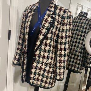 Vintage- Hounds tooth blazer